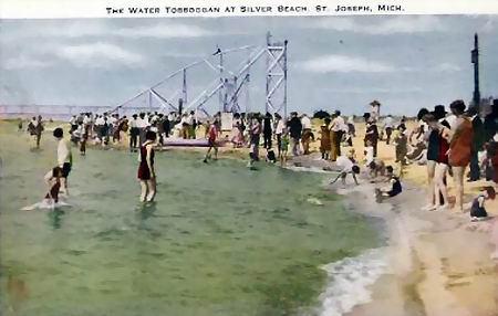 Silver Beach Amusement Park - OLD POST CARD